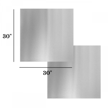 30 x 30 Metal Sheet Special - for 30 x 60 mat